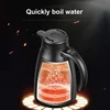 12V/24V Universal Car Electric Kettle 1.2L Travel Quick Kettle Smart Adjustable Temperature Hot Kettle With Cigarette Lighter 5