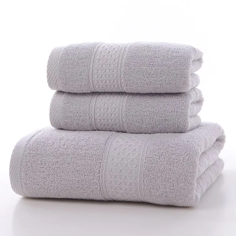 Luxury Bath Towel Set 2 Washcloth And1 Bath Towel Hotel Quality Soft Cotton  Highly Absorbent Bath Towel Bath Towels for The Body - AliExpress