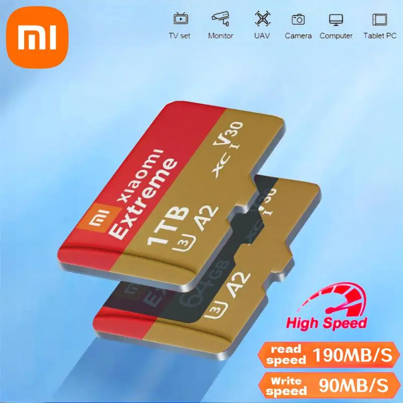 Xiaomi High Speed Class 10 Sd Card 1Tb 64Gb 128Gb 256Gb Carte Sd Memory Card 1Tb Flash Usb Stick Sd Card Per Fotocamera Da Tavolo Pc