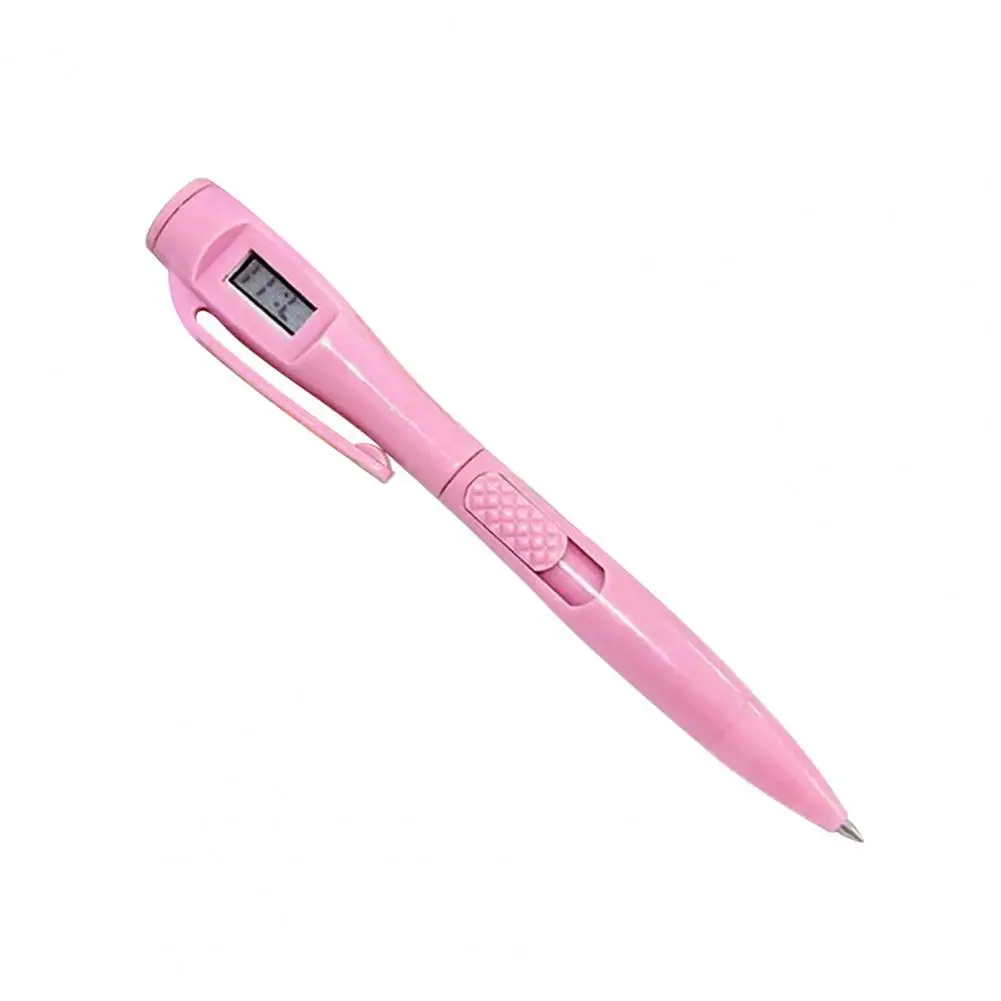 Digital Watch Pen Lightweight Clip Design Plastic Electronic Pen For Writing Special Purpose Ball Electronic Watch Test