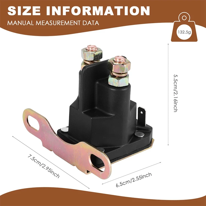 Starter Solenoid Relay MTD 725-04439 862-1211-211-16 4 Terminal For Utility Vehicle ATV Snowmobile AM138068-A15Z