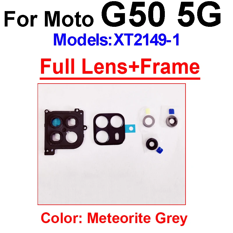 Motorola MOTO G50 5G Back Camera Lens Replacement with Adhesive