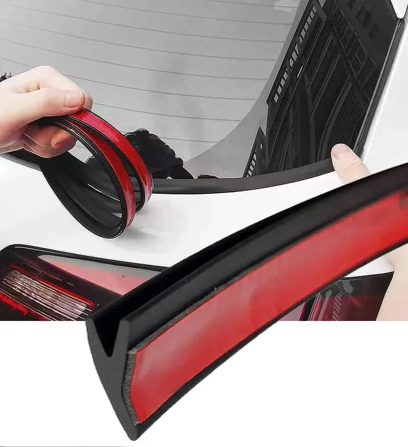 Auto Y Form Gummi Dichtung Wetter Streifen Rand Moulding Trim Wetter Streifen Aufkleber Auto Dichtung Windschutzscheibe Gummi Dichtung – Detail 1