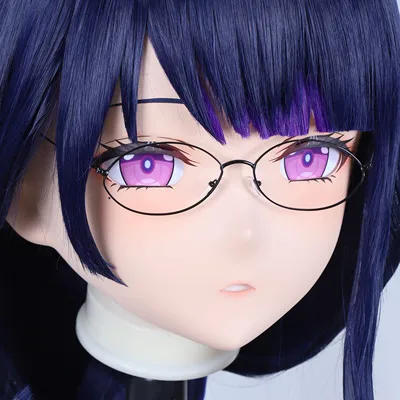 

(C-18) настраиваемый персонаж из смолы с полной головкой с задней оболочкой японское аниме для косплея, кроссдрессировки, аниме с замком