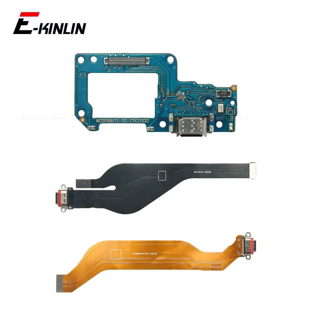 

USB Power Charging Charger Dock Port Flex Cable With Microphone Mic For OPPO Realme X50 X7 X3 X2 Pro XT X 5G