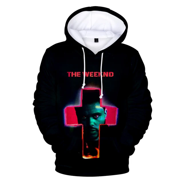 Print The Weeknd Hoodies 3D Full Spring Winter Long Sleeve 2