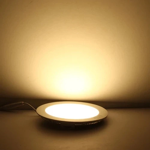 Sleek Recessed LED Panel Light with Driver - Adjustable Wattage