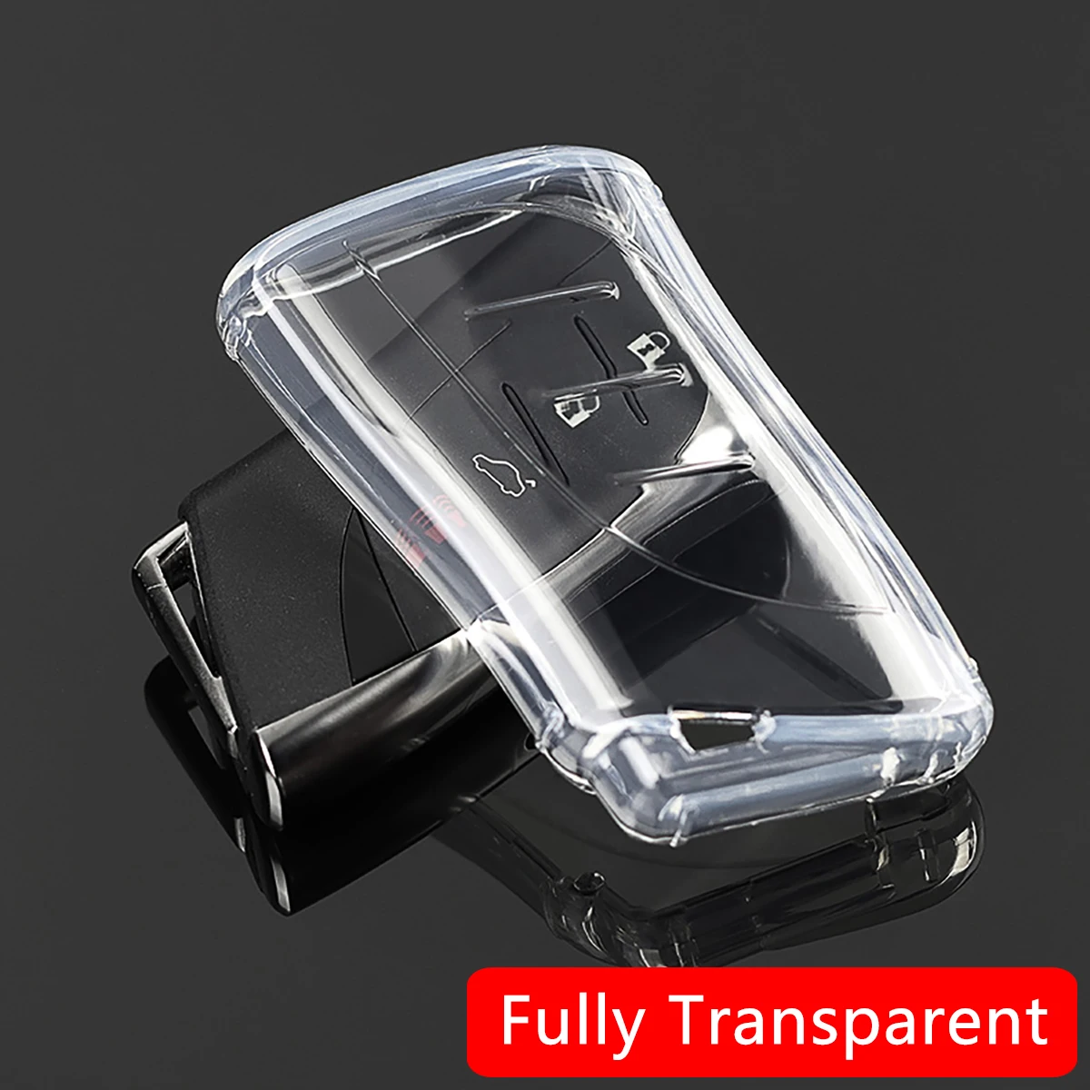 Lexus Transparent TPU Car Smart Key Cover Case Accessories