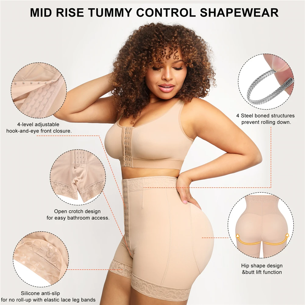 Bbl High Compression Stage 3 Post Surgery Faja Colombianas Postpartum  Garment Bodysuit Body Shaper Shapewear Women Tummy Tuck - AliExpress