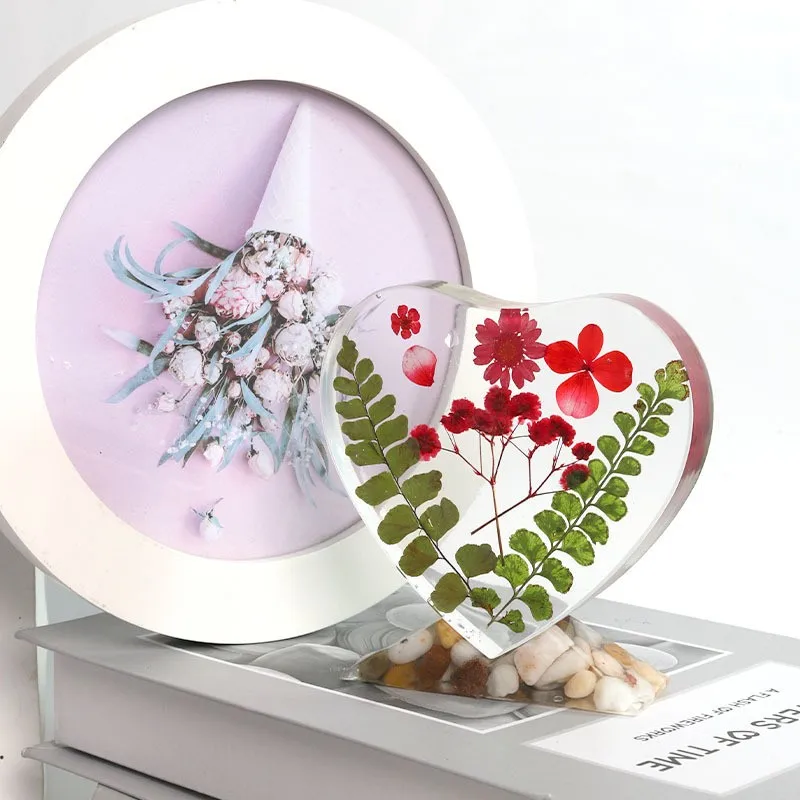 Stampo In Silicone A Forma Di Cuore Per Resina Epossidica 3D – Kit Fai Da Te Per Creare Cornici, Portachiavi E Decorazioni – Regalo San Valentino E Feste