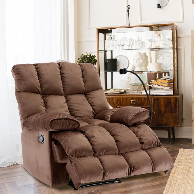 Oversized Recliner Chair, Big Mans Recliner Chairs for Adults 400LBS, Wide Recliners for Tall Man, Large Chair