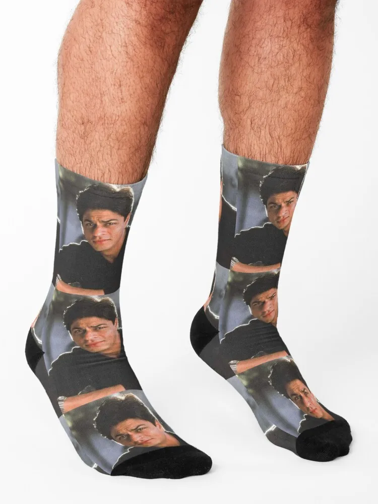 shahrukh khan Socks Funny socks socks for men cotton 100% Golf socks Woman Socks Men's
