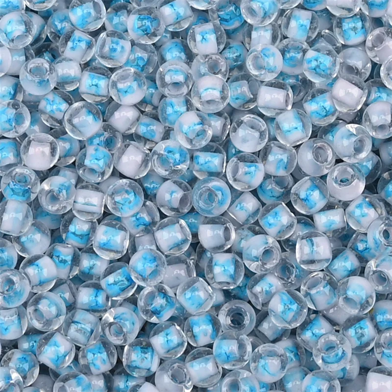 Uniform 4 mm tschechische Perlen in großen Mengen für die Schmuckherstellung, Mini-Abstandsperlen, lose Perlen, Basteln, kleine Glasperlen für DIY-Armband, Handgelenk – Detail 15