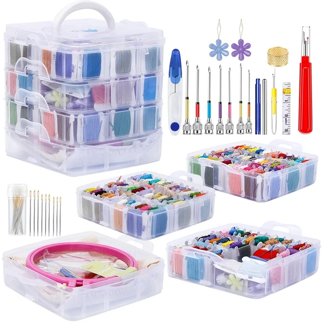 15pcs Cross Stitch Accessories Kit Embroidery Kits for Embroidery