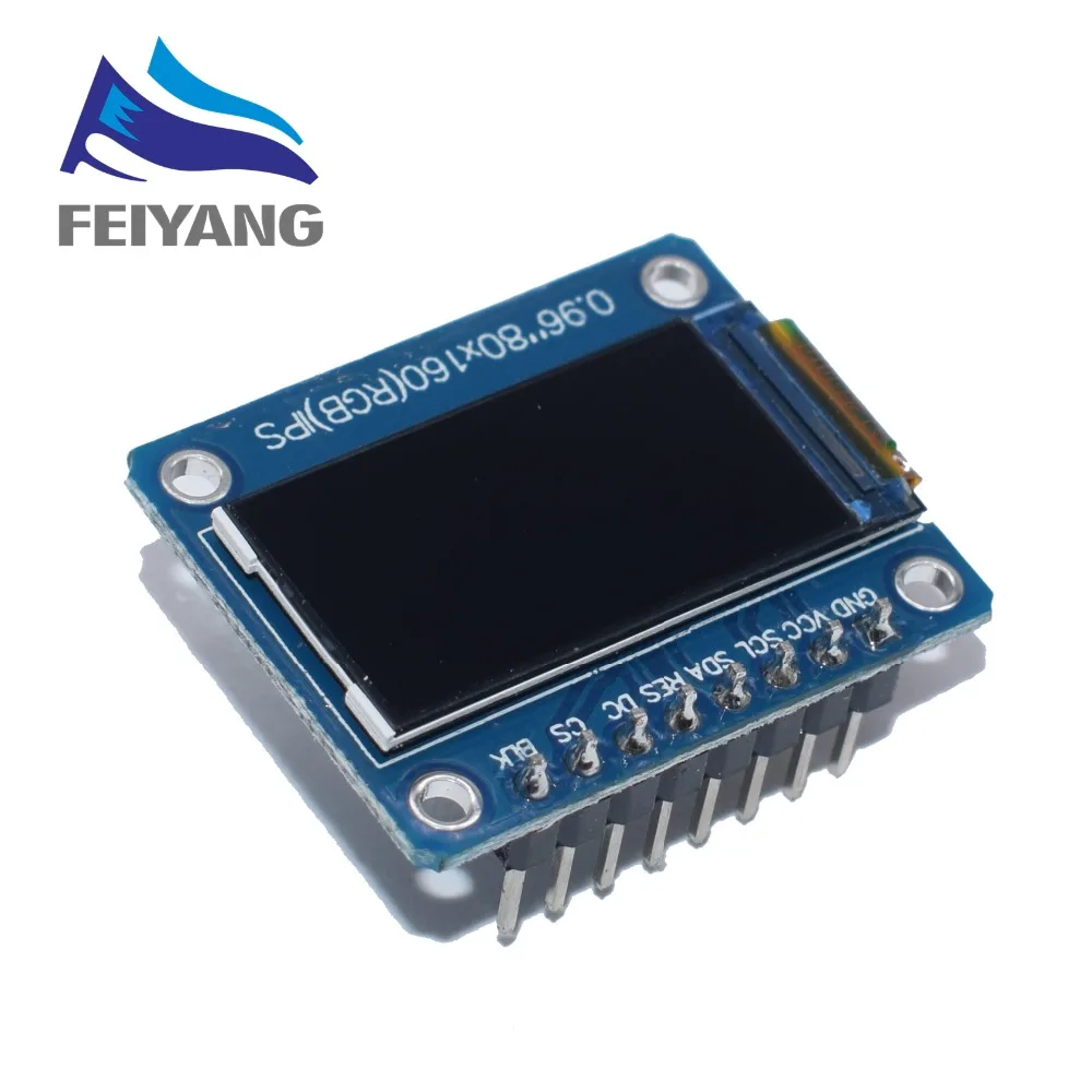 SAMIROB 0,96 / 1,3 1,44 1,77 1,8 2,0 2,4 Zoll TFT Display IPS 7P SPI HD 65K Voll Farbe LCD Modul ST7735 Stick IC Für Arduino – Detail 11