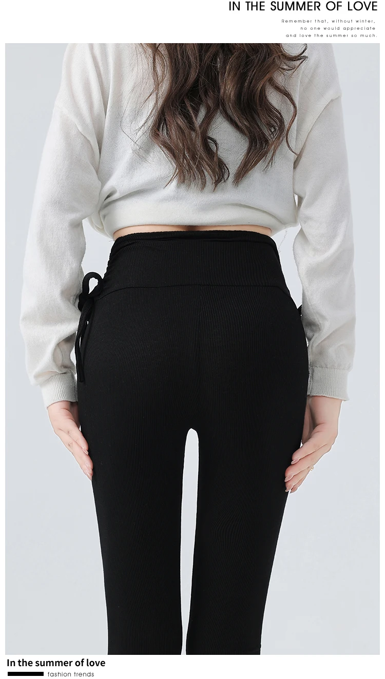 V73098# Pregnancy Pants Spring Autumn Outerwear Yoga Maternity Leggings Maternity Trousers
