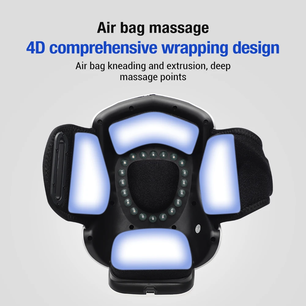 Smart Hot Compress Rela Knie Cap Treasure Laser Infrarot Ellenbogen Schulter Massager Lindern Gelenkschmerzen Steifheit_voghion.com