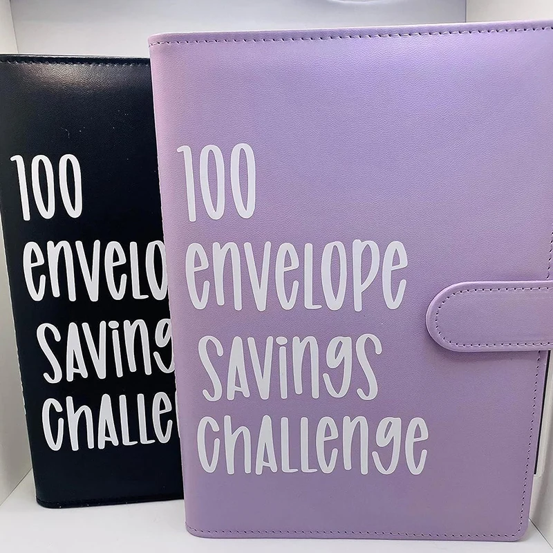 

100 Envelope Challenge Binder Easy And Fun Way To Save $5,050 Savings Challenges Binder Budget Binder With Cash Envelopes