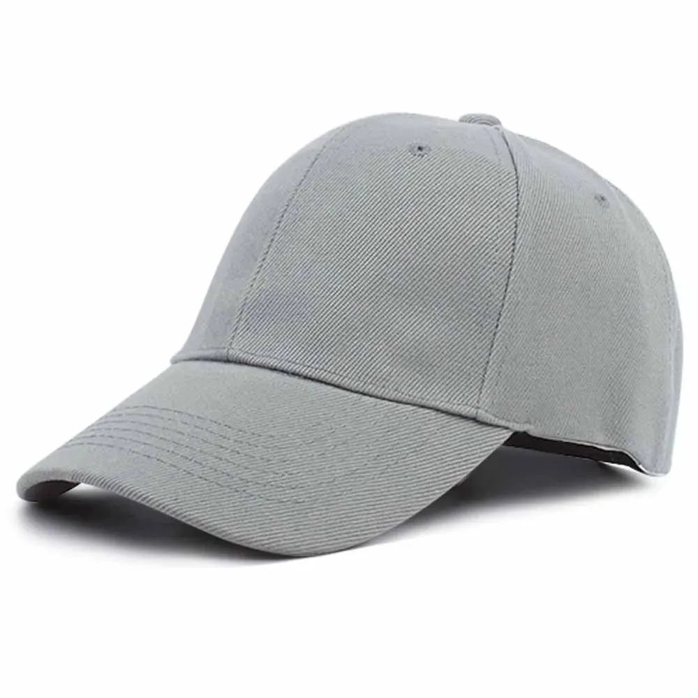 1PC Unisex Kappe Casual Plain Baseball Kappe Einstellbare Snapback Hüte Für Frauen Männer Hip Hop Cap Straße Papa Hut – Detail 7