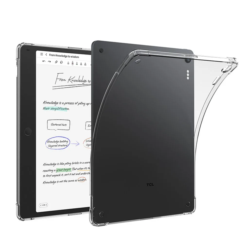 Shockproof Transparent TPU Tablet Case with Airbag Corners