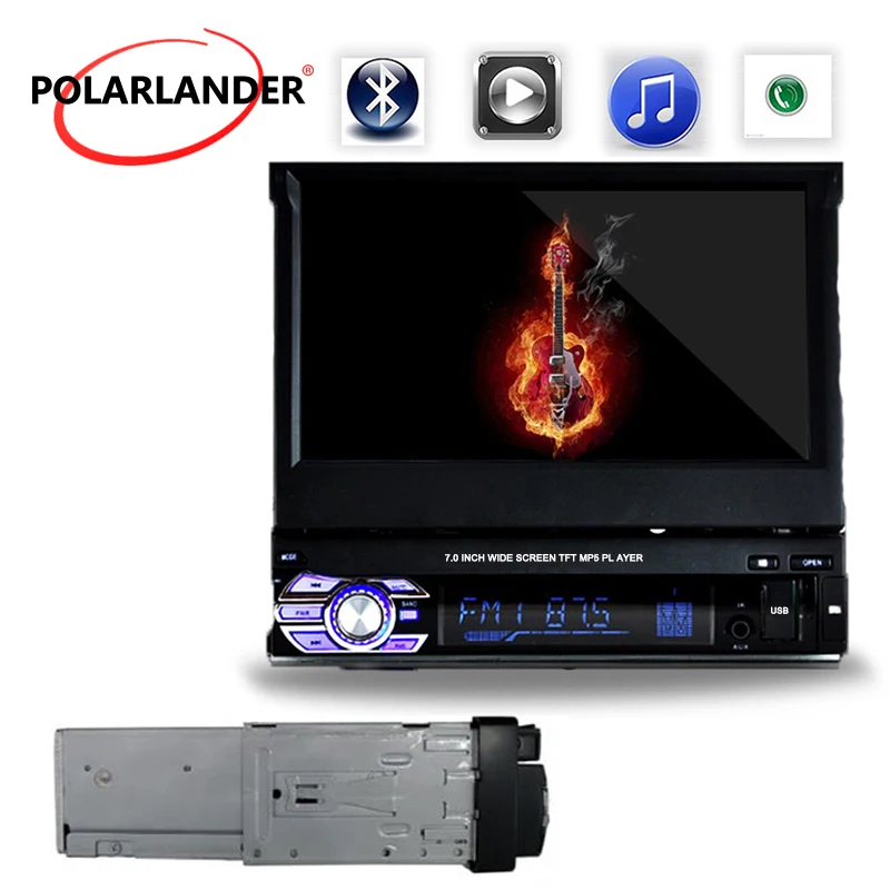 

Automotive Radio 1Din 7" MP5 Player HD Android BT Carplay Dongle Touch Screen MirrorLink For Volkswagen Hyundai Nissan Toyota