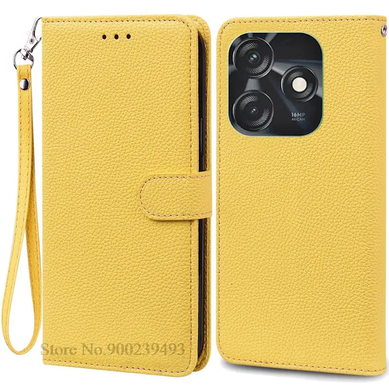 Leather Wallet Flip Case - Premium Protective Cover and Holder