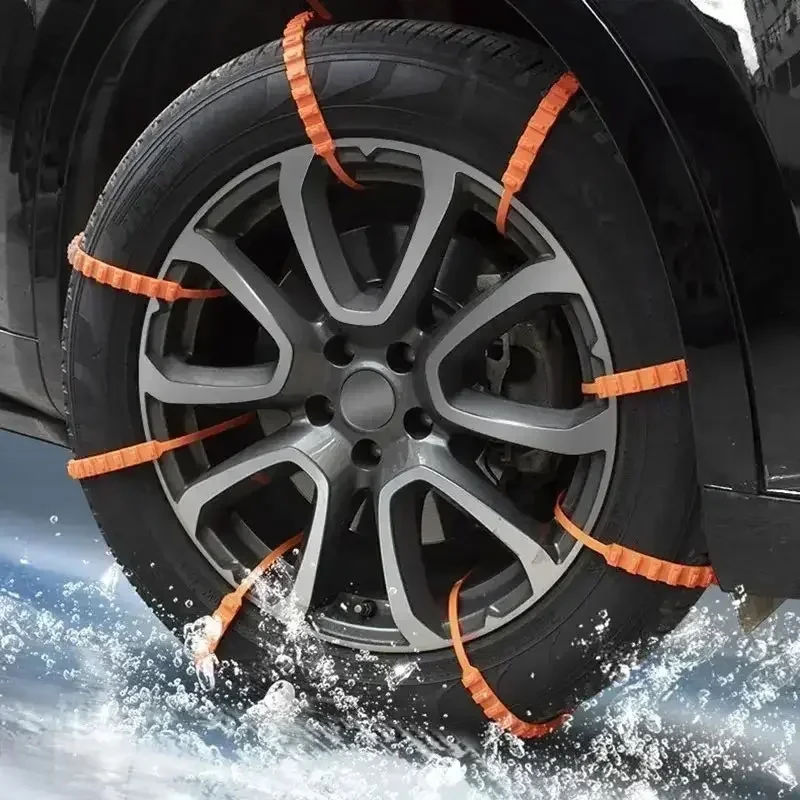 Car Tire Chains Winter Snow Anti-Skid Tyre Cable Ties Auto Outdoor Snow Tire Tyre Anti Skid Chain Emergency Accessories 20pcs