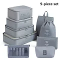 9pcs Set Gray