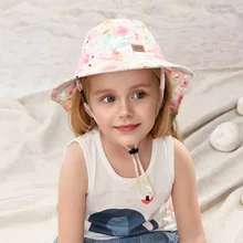 

Hat Girl Summer Sun Beach Wide Brim With Neck Protection UV Protection Pink Outdoor Accessory For Teenagers Swimming