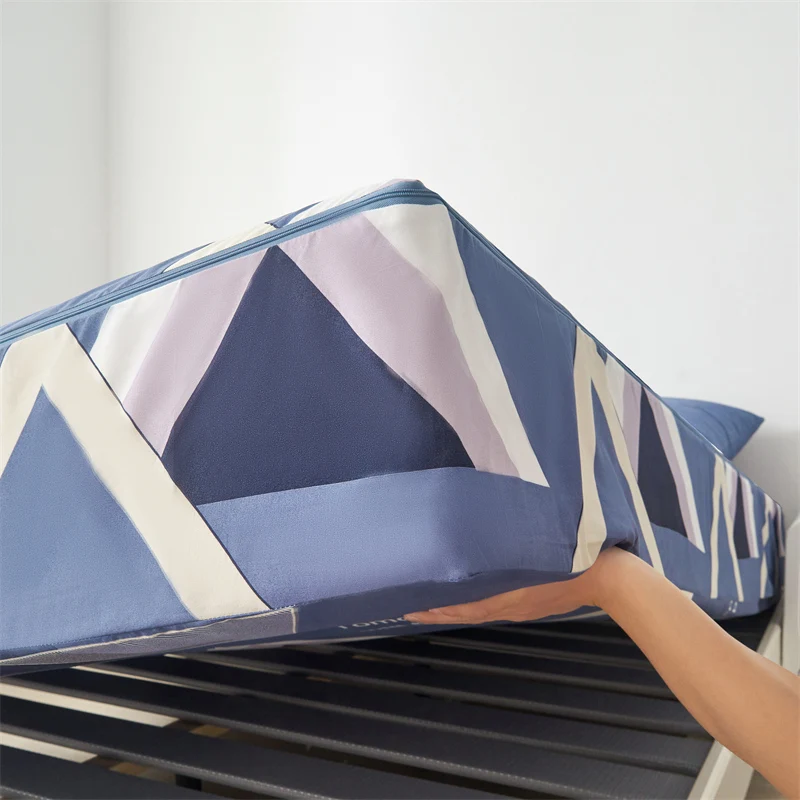 Waterproof Bed Cover Six Sides All Inclusive Printing Waterproof Mattress Cover Anti-Slip Mattress Protector Customizable