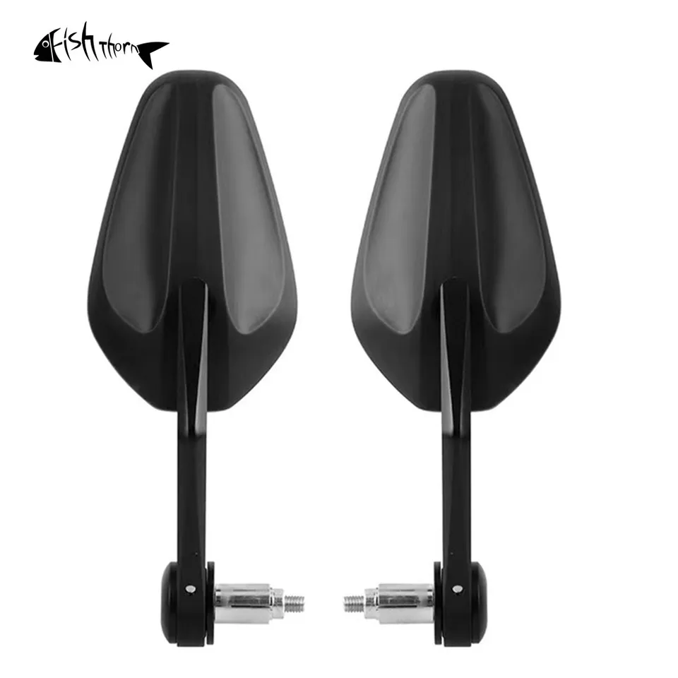 オートバイ用ハンドルバーエンドミラー、左側、トライアンフストリート