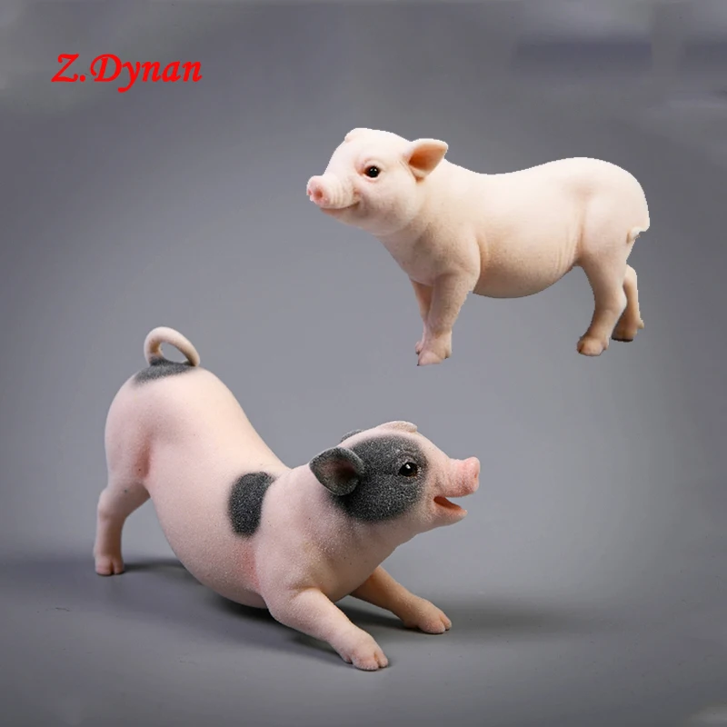 Jxk059 1/6 Scale Pet Pig Toy Animal Model The Little Pig For 12 Inch Action Figure Tbleague Body