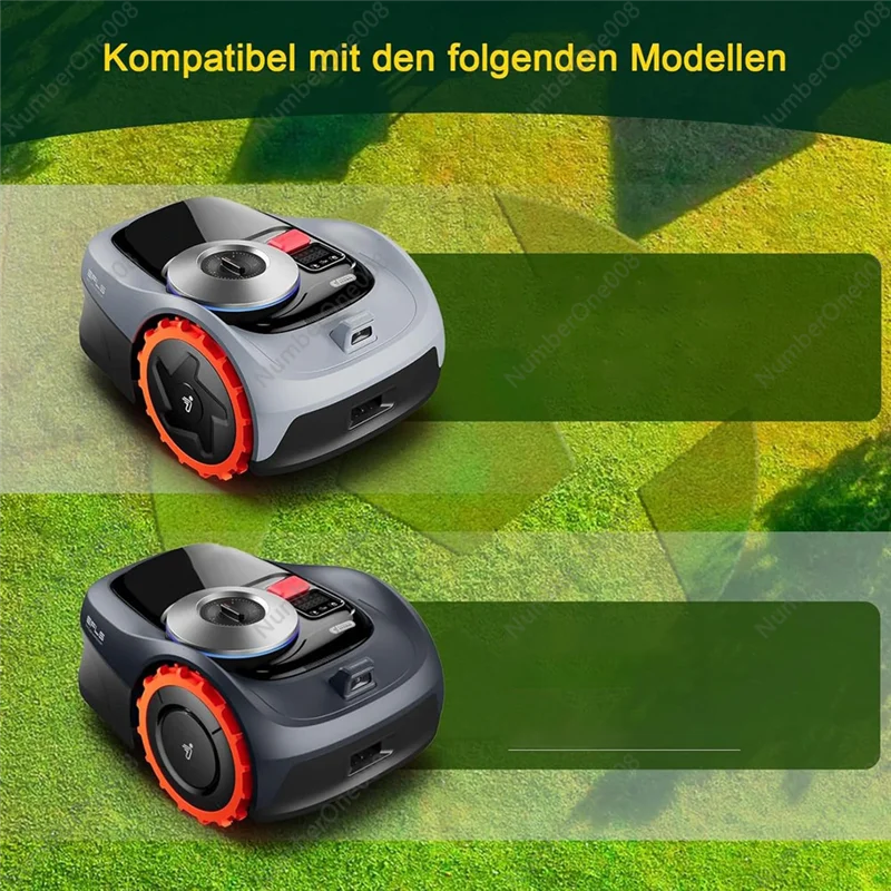 -Navimow I105E용 WSFS 견고한 잔디 깎기 기계 튜닝 블레이드 플레이트 커팅 디스크 세트는 커팅 블레이드를 교체합니다.