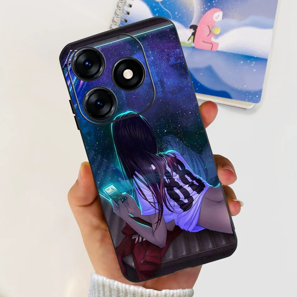 Fashion Butterfly Flower Painted Soft Phone Case Cover