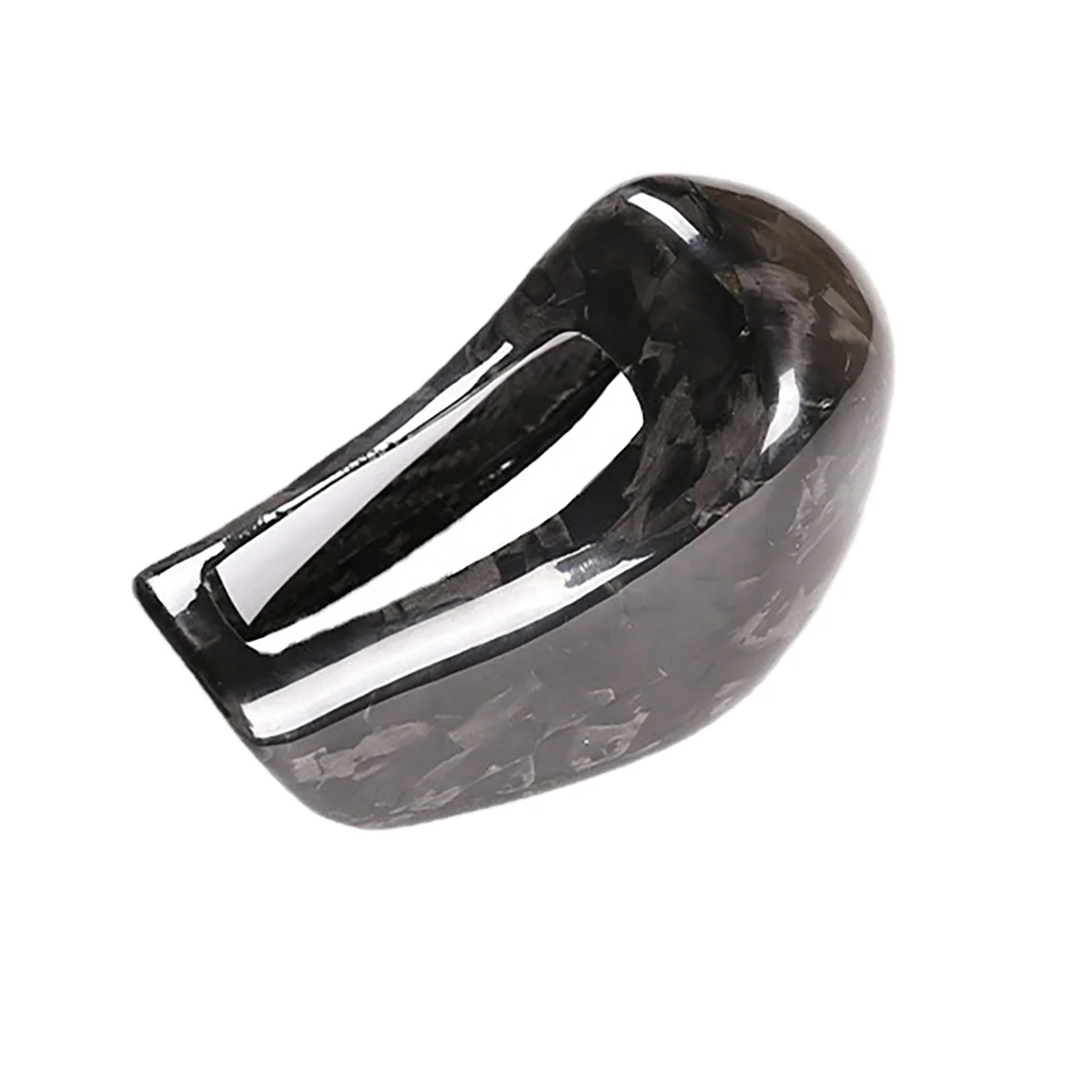 

Real Carbon Fiber Stripe Gear Shift Head Cover Gear Shift Knob Cap for /Quattroporte/