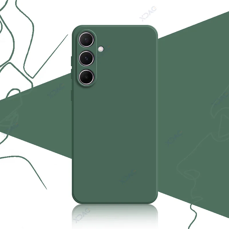 Luxury Dual Liner Protective Case - Full Shockproof Liquid Silicon Shield