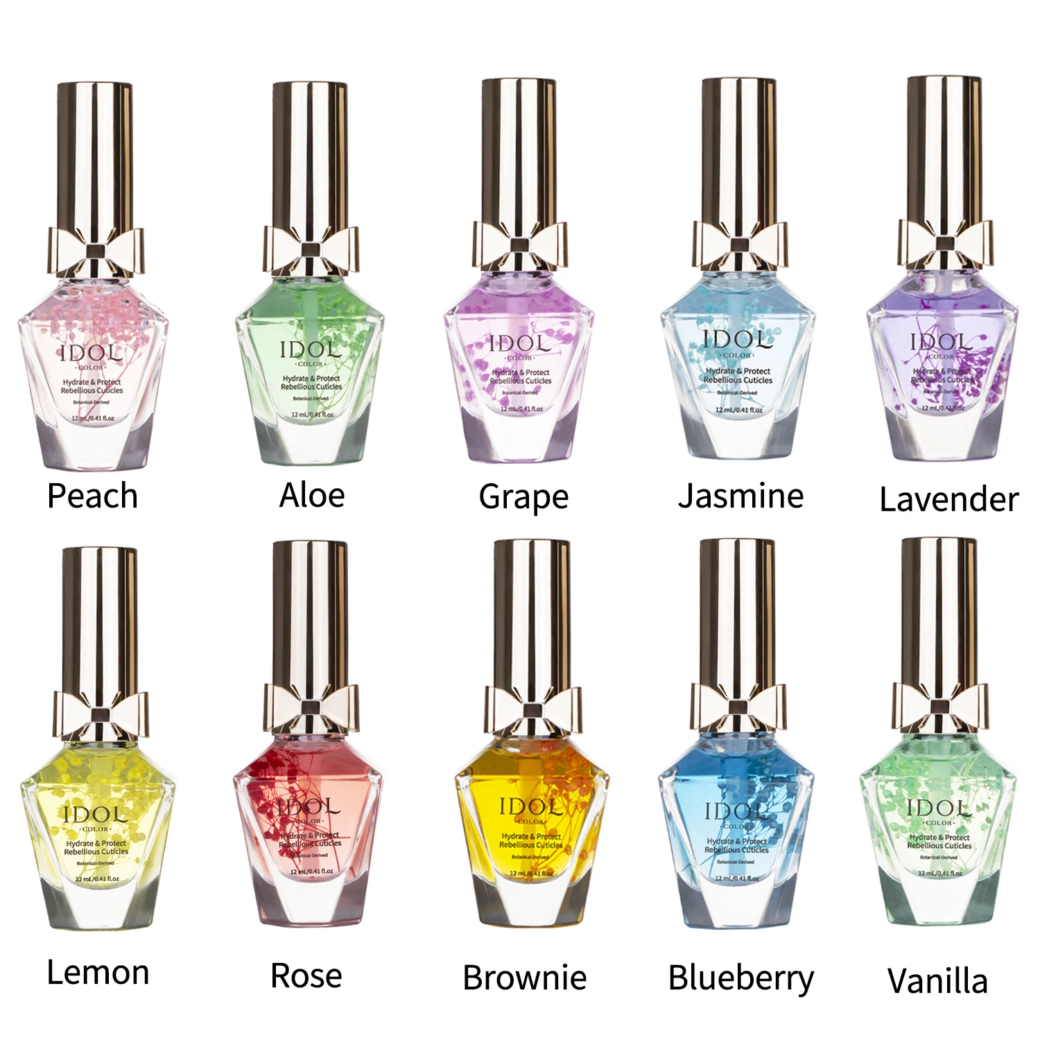 Nourishing Cuticle Oil with Vitamin E & Jojoba – Available in 12 Delightful Fragrances