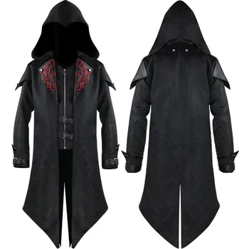 Cosplay Costume Men Halloween Role-Playing Games Anime Adult One Piece Clothing Party Assassin Carnival Medieval European Creed