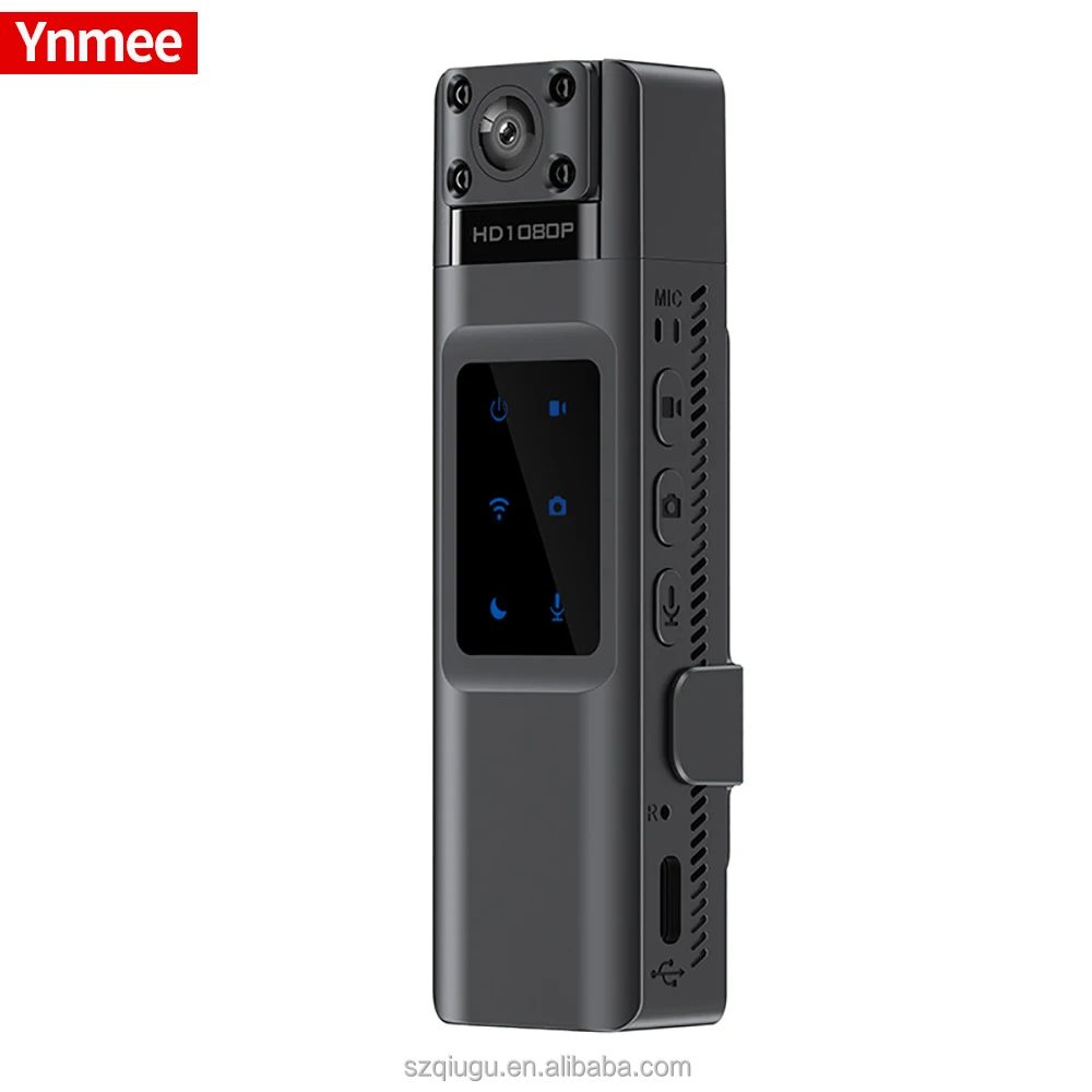 휴대용 백클립 카메라, 미니 DV 녹음기, 180 도 회전 렌즈, 적외선 야간 투시경, 녹음기 와이파이 카메라, L13 HD 1080P