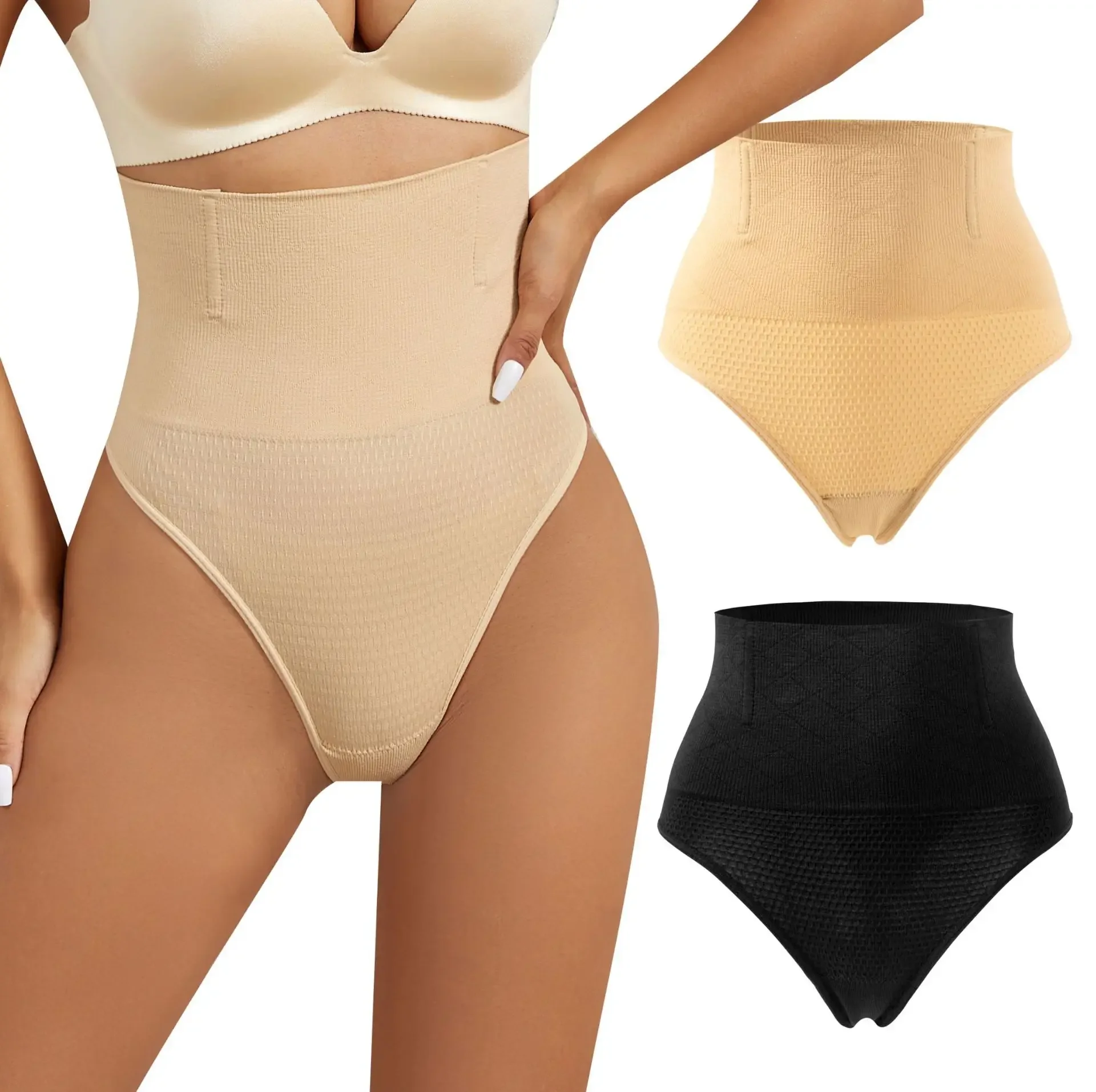 

Shapewear For Women Waist Trainer Butt Lifter Body Shaper Slimming Briefs Tummy Corrective Underwear Control Sexy Thong Panties