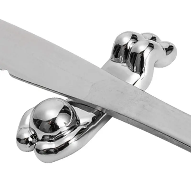 

Silverware Rest Zinc Alloy Mental Fork Utensile Rest Kitchen Supplies Pillow Holder For Restaurant Tableware Canteen Home