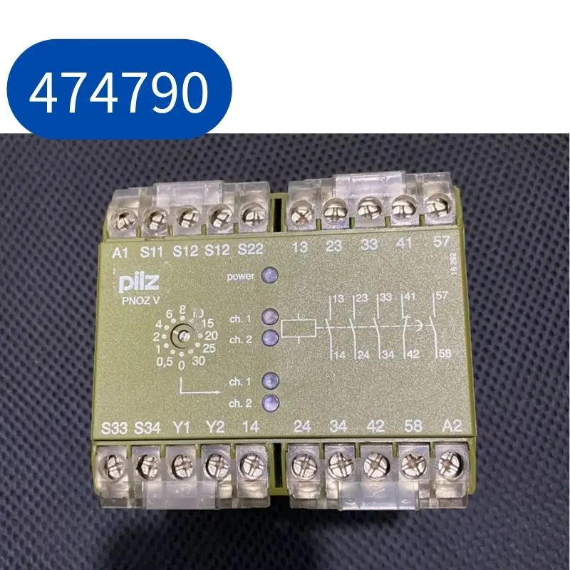 

Реле безопасности PNOZ V 30S 24 в пост. Тока, б/у, 474790