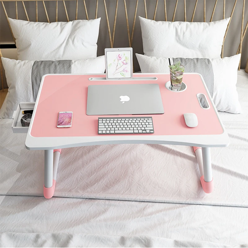 Description Picture 6 of itemPortable Bed Laptop Table Read Office Watching Drama Small Computer Table For Bed Lazy Folding Small Table
