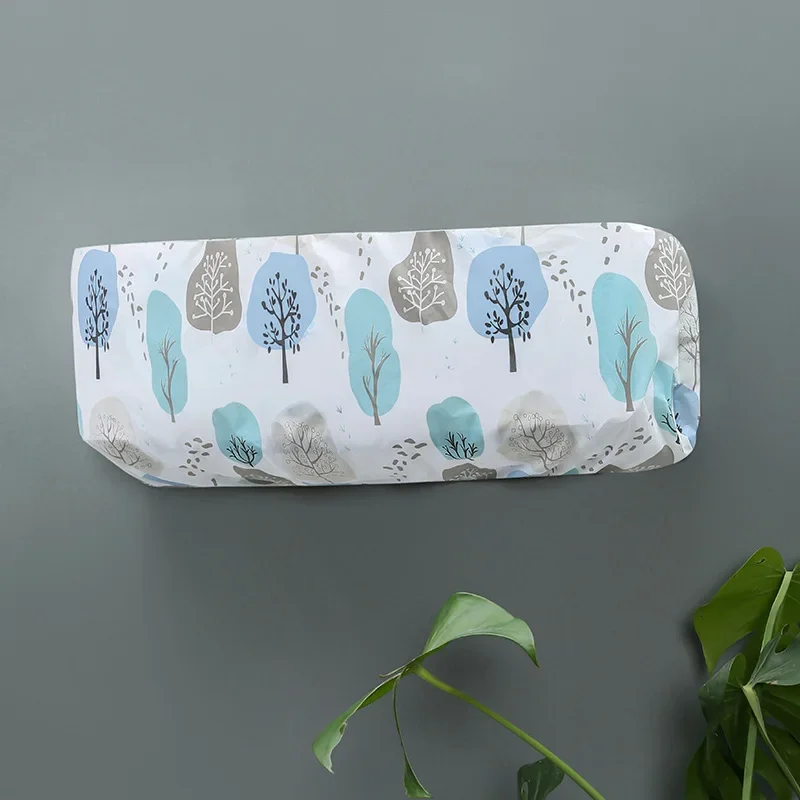Printed Air Conditioning Cover Home Decor Conditioner Waterproof Cleaning Washing Anti-Dust air conditioning cover