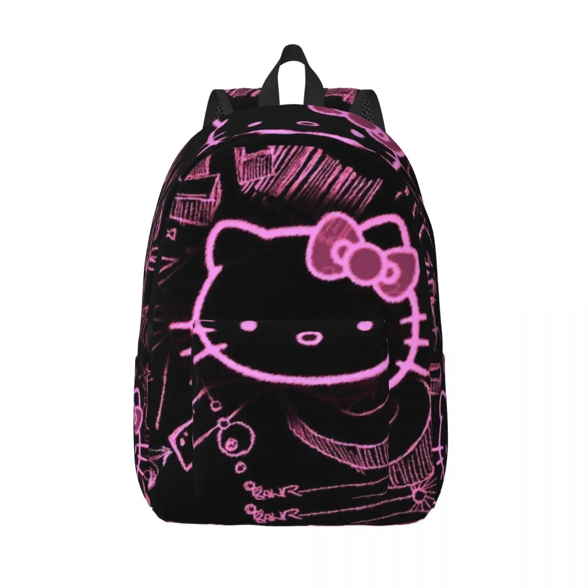 

Kawaii Sanrio HelloKitty мультфильм Классический Рюкзак Карманный для старшей школы походный рюкзак для путешествий мужская сумка через плечо для ноутбука