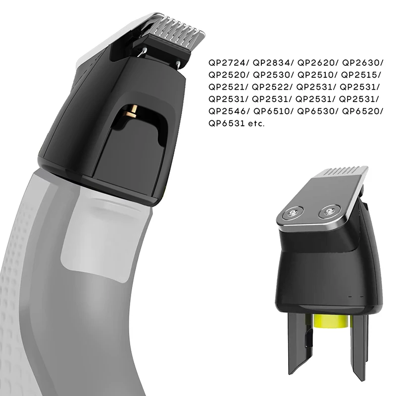360 One Blade Pro Ersatzklingen 360-Grad-Kopf für OneBlade Rasierer Haarschneideset Passend für QP2520 QP2630 QP6510 QP6531 usw. – Detail 2