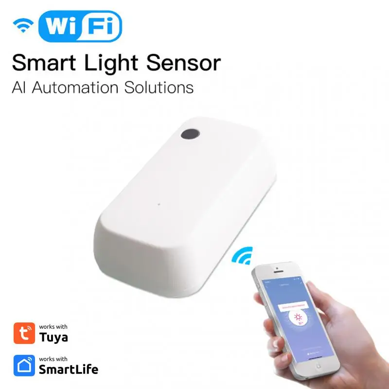 

Умный датчик яркости Tuya Wifi, умный датчик освещенности, датчик управления связью, датчик яркости для умного дома