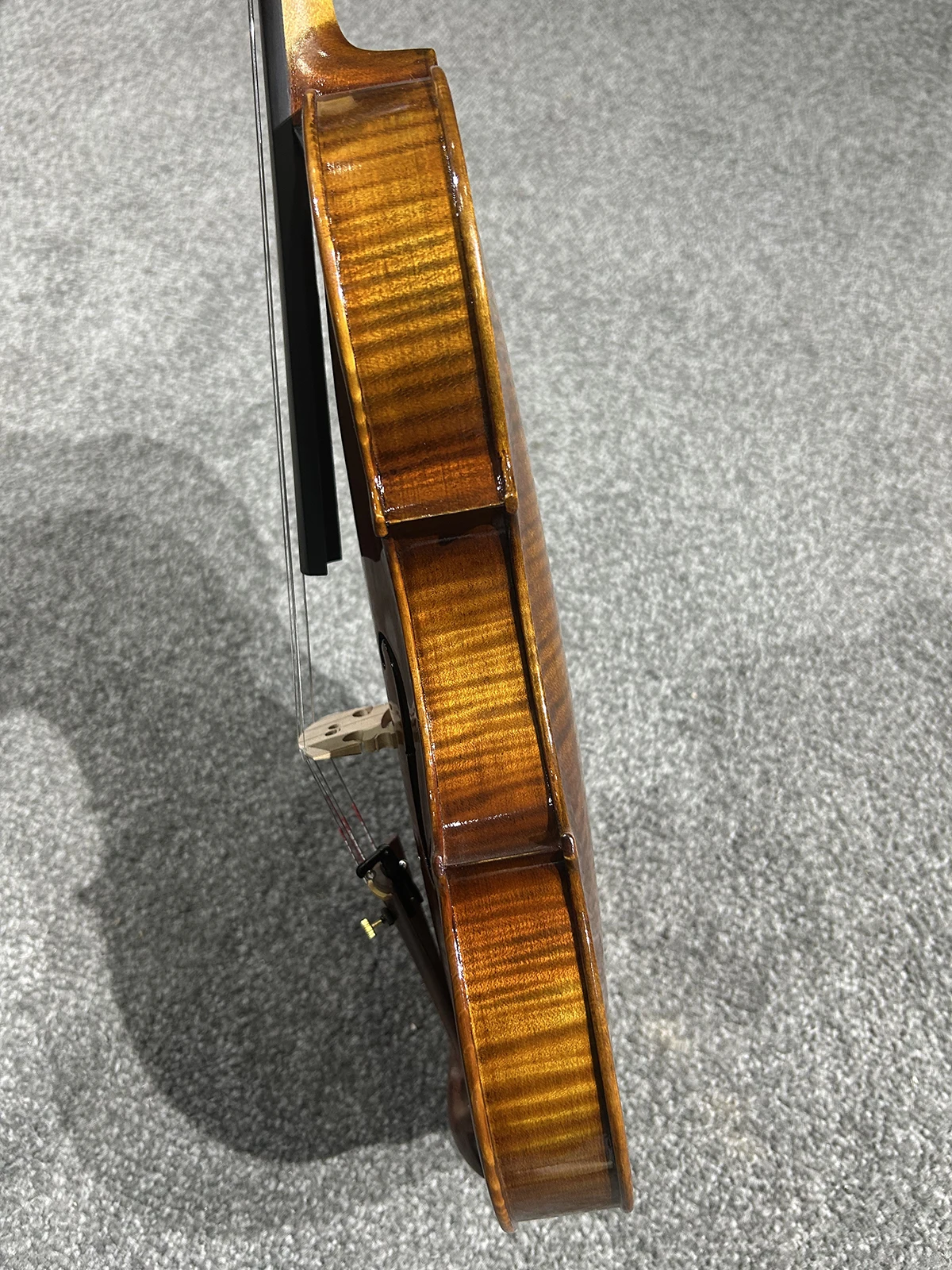 4/4 Flamed Violin Back 4/4 바이올린 كمان4/4 скрипка Excellent Flame Violin Oil Varnish