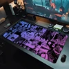 Black and White Mouse Pad Junji ito Laptop Gamer Mousepad Office Large Desk Mat PC Keyboard Extended Table Pad Carpet Mice Mat 5
