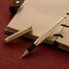 Metal Business Siging Pen Rollerball Gel Pen Smooth to Write Refillable Business Writing Pen for Wedding Hotel Reception 2